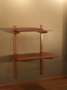Home Offices installed with the Wooden You shelving system